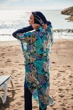 Colourful Pareo Kimono P2418 Marina Modest