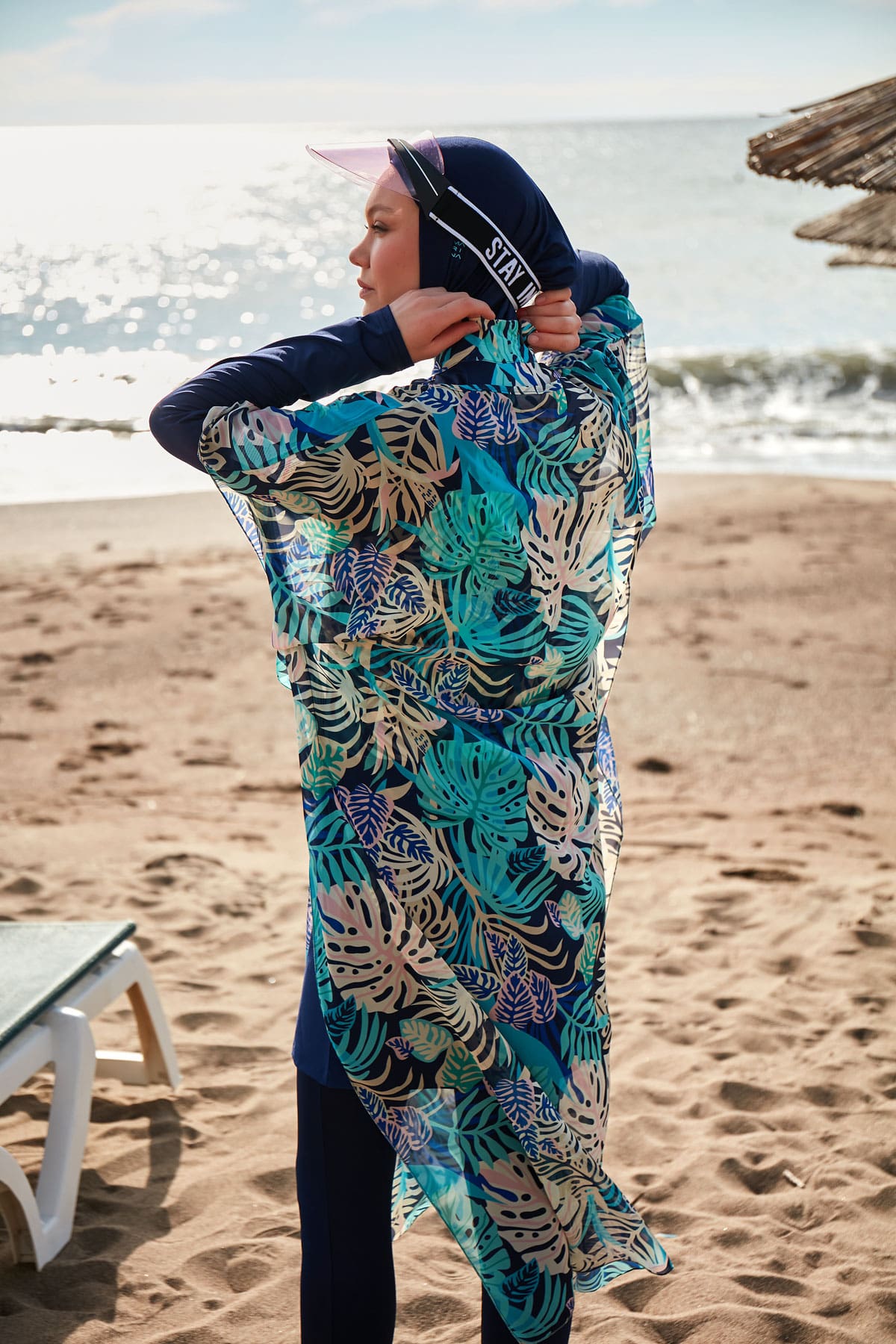 Colourful Pareo Kimono P2418 Marina Modest