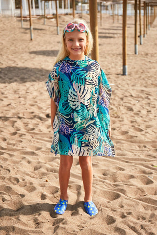 Colorful Printed Kids' Pareo P2419 - By Baano