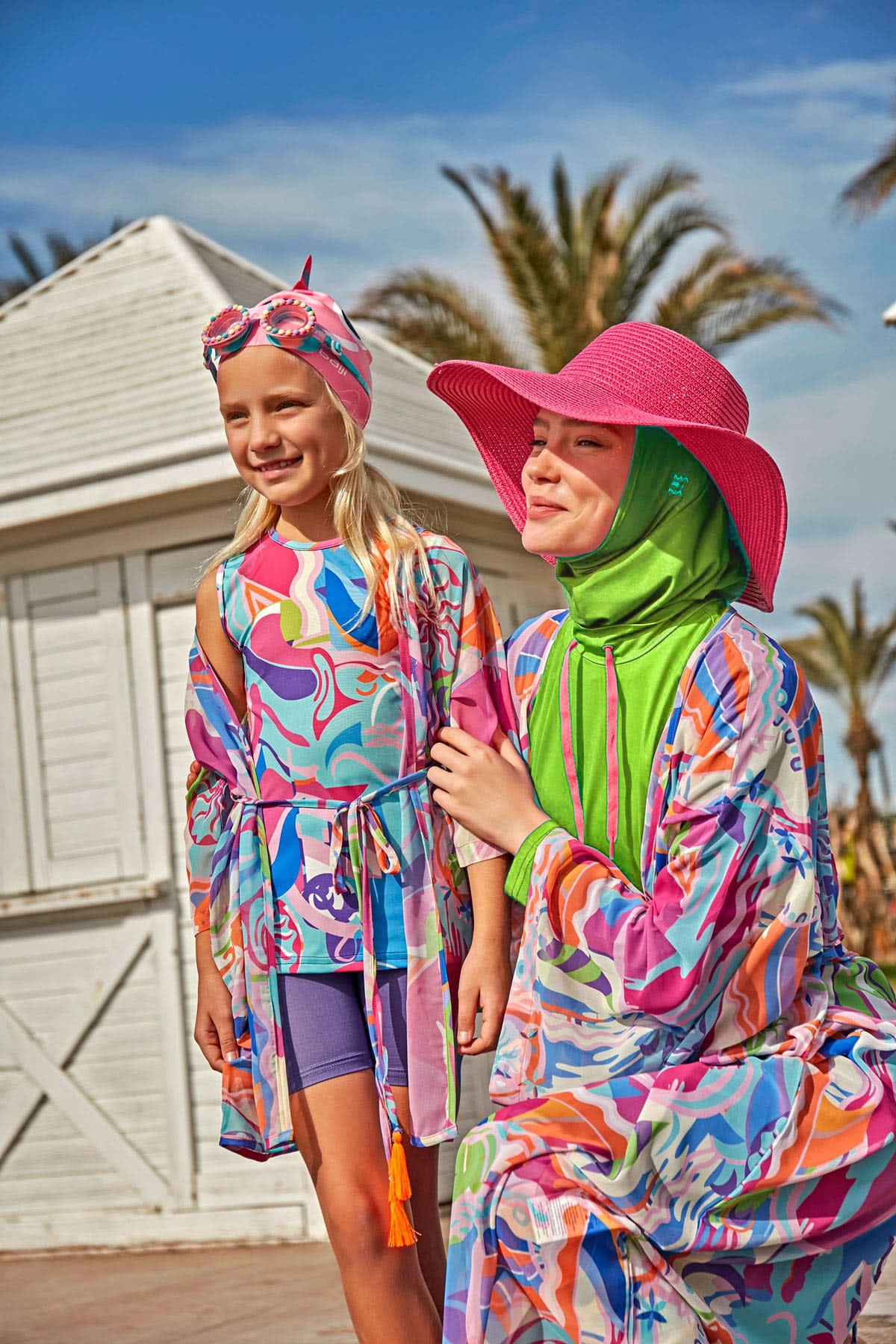 Lycra Green Burkini Modest Swimwear M2484 - By Baano