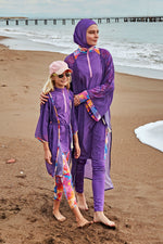 Purple Pareo Kimono P2426 Marina Modest