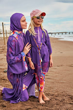 Purple Pareo Kimono P2426 Marina Modest