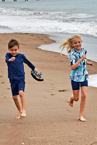 Navy Boys Shorts B2433 - By Baano