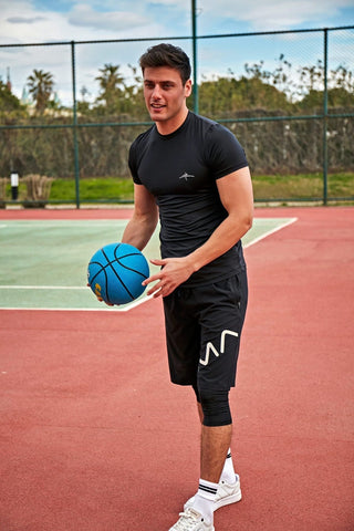 Black Men's Shorts S2405 - By Baano