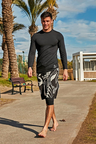 Black Men's Shorts S2403 - By Baano