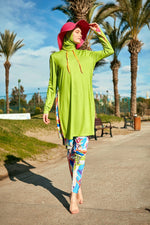 Lycra Green Burkini Modest Swimwear M2484 - By Baano