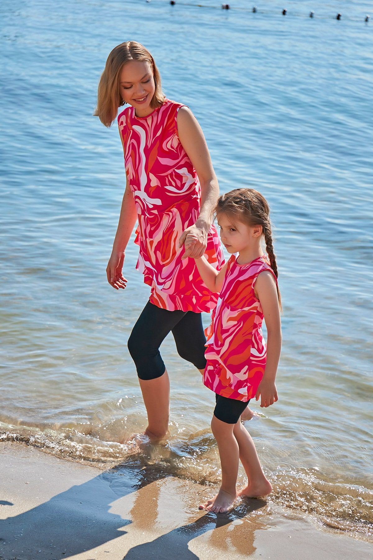 Lycra Fushya Half Coverage Swimsuit M2370 Marina Modest