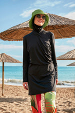 Lycra Black Burkini Modest Swimwear M2471 - By Baano