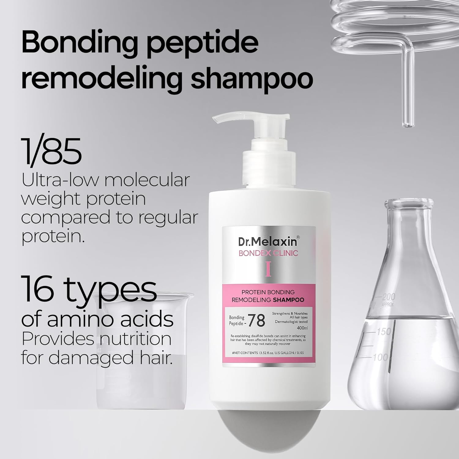 Dr. Melaxin Bondex Clinic I Protein Binding Remodeling Shampoo - By Baano