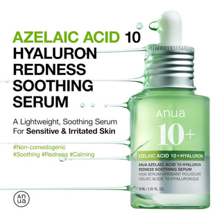 ANUA Azelaic Acid 10 Hyaluron Redness Soothing Serum - By Baano