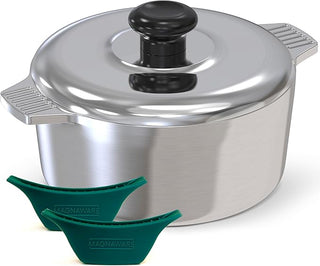 3 Quarts Round Dutch Oven with Lid - By Baano