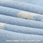 100% Cotton Luxury Knit Car Swaddle Blanket - By Baano