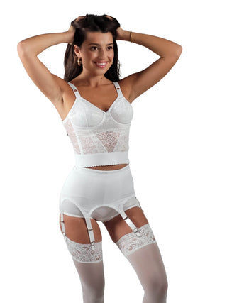 Style 72522 | Garter Belt | Six Metal Garters | Moderate Shaping & Tummy Control Rago Shapewear
