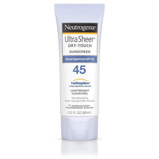 Neutrogena Ultra Sheer Dry Touch Sunscreen Broad Spectrum SPF 45, 88ml