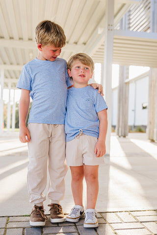 Kid's Bamboo Heathered Tee - By Baano