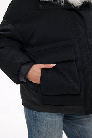 Genuine Fur Down Fill Parka - By Baano