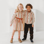 Boys Stripe Shirt - By Baano