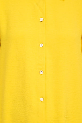 Counterparts Collared 3/4 Sleeve Solid Button Down Shirt - Glamourous Grace