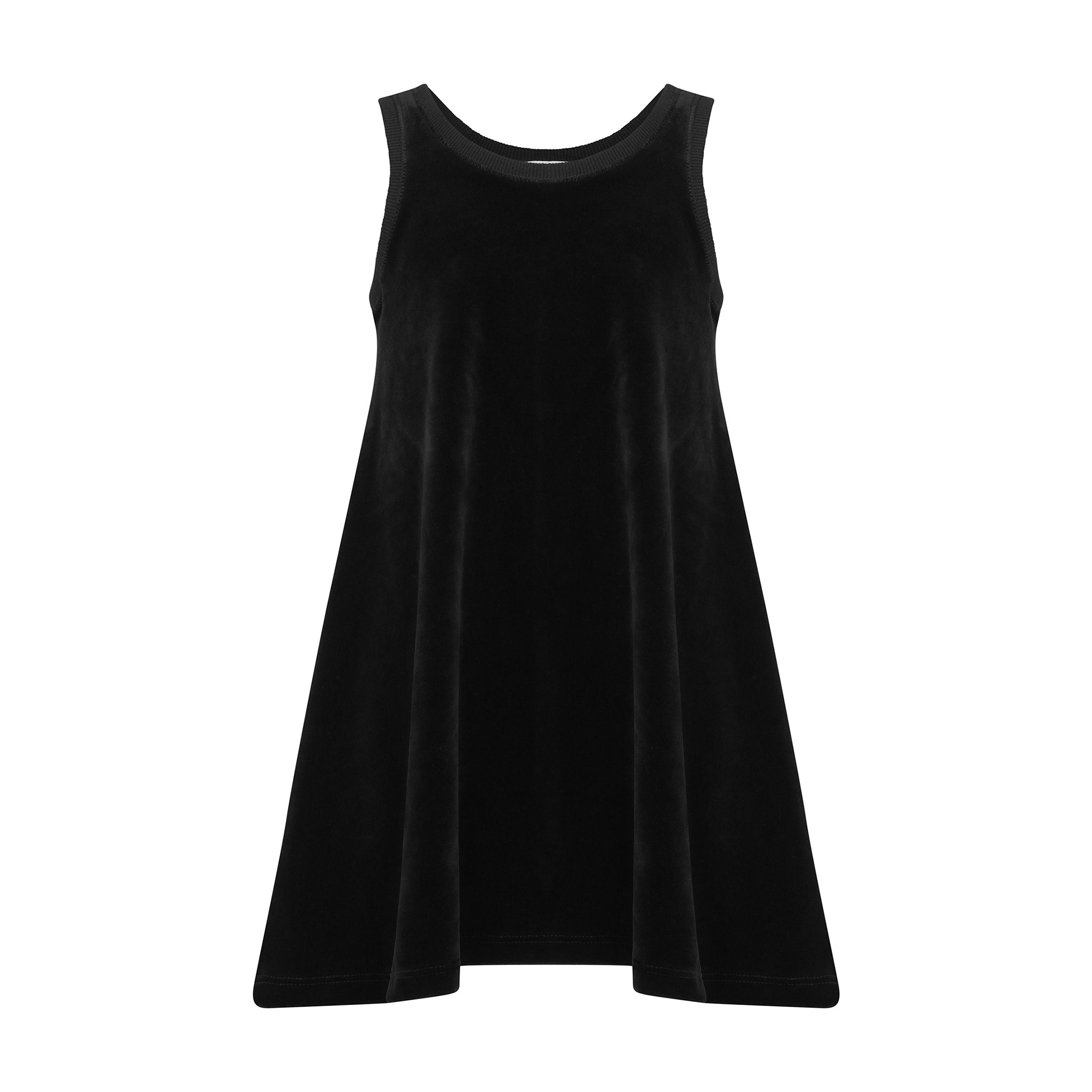 Parni Black Velour Short Jumper