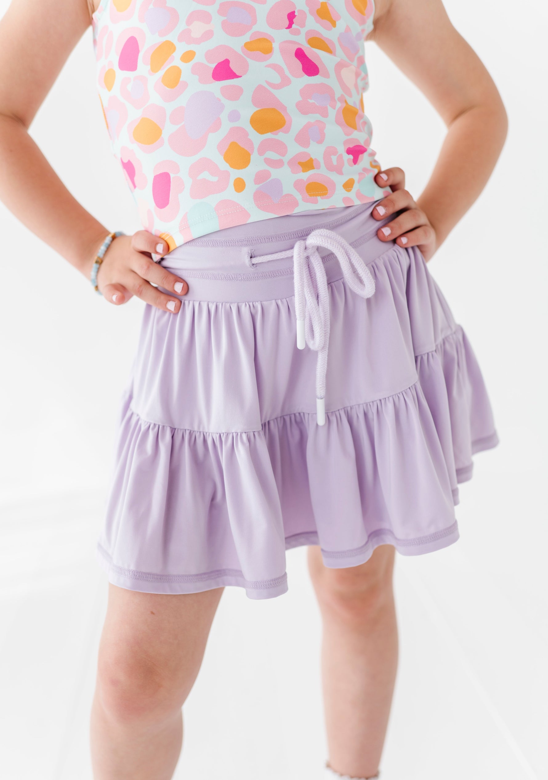 Very Violet | 2-tiered Skort - By Baano