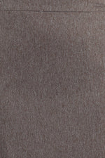 NYP Suits Crew Neck Long Sleeve 3 Button Pockets Zipper Back Slit Back Crepe Skirt Set - Glamourous Grace