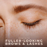Lash and Brow Oil - 100% Pure Natual Organic Castor Oil Eyelash & Eyebrow Serum for Fuller-Looking Lashes & Brows (0.34 Fl Oz)