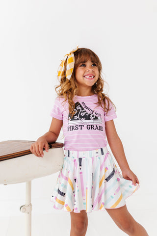 Pretty Pencils Spin Skort - By Baano