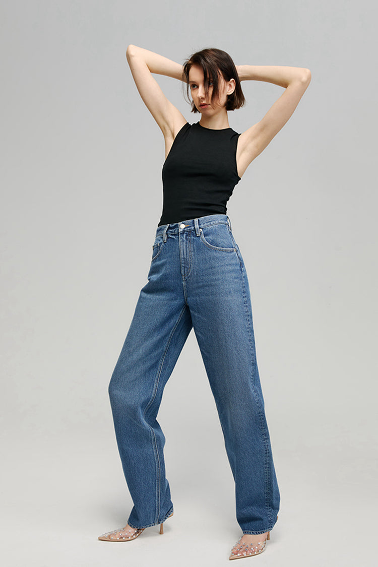 Moon Curve Jeans HJ031 Hey Joanie