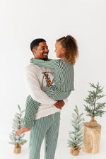 Green Stripes | MEN’S PJ Pants - By Baano