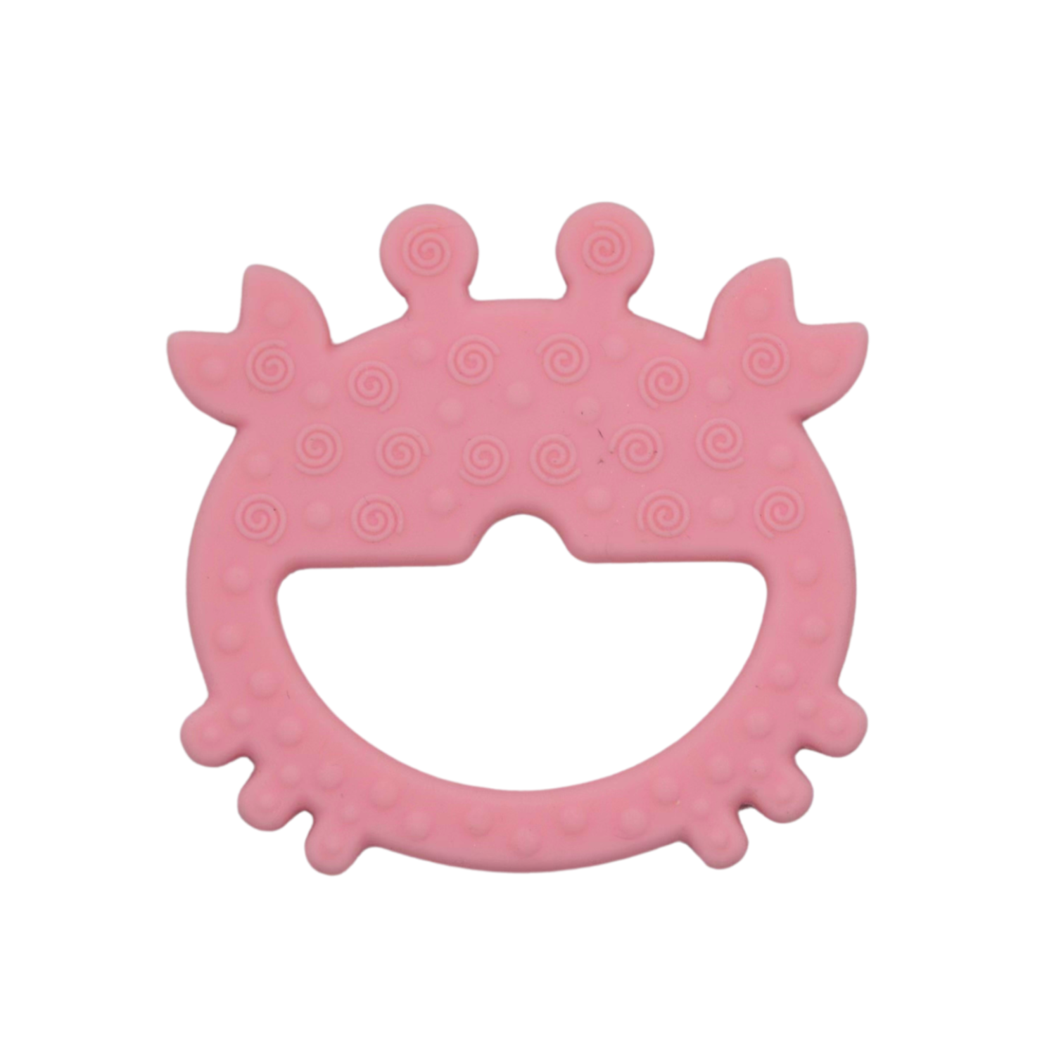 Crab Teether Set // Pink