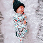 Boys Soft Sleepers Skelly Skateboard - By Baano