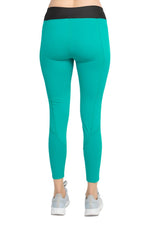 Activology Mid Waist Banded High Shine 7 - 8 Interlock Legging - Glamourous Grace