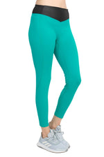 Activology Mid Waist Banded High Shine 7 - 8 Interlock Legging - Glamourous Grace
