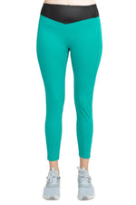 Activology Mid Waist Banded High Shine 7 - 8 Interlock Legging - Glamourous Grace