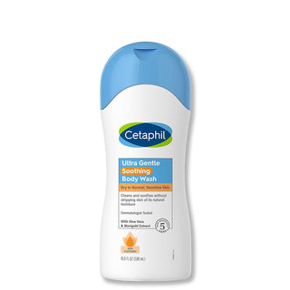 Cetaphil Ultra Gentle Body Wash, Skin Soothing, 16.9 Fl Oz