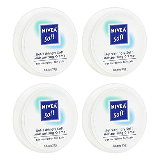 Nivea Soft, Refreshingly Soft Moisturizing Cream, 0.84 Oz Jar