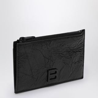 Card Case With Coin Purse Black - By Baano