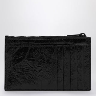 Card Case With Coin Purse Black - By Baano