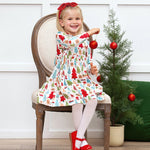 70 Christmas Merry Girl's Soft Bamboo Dress