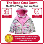Car Seat Coat | The Road Coat Down - Safari Print