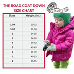 Car Seat Coat | The Road Coat Down - Fuchsia