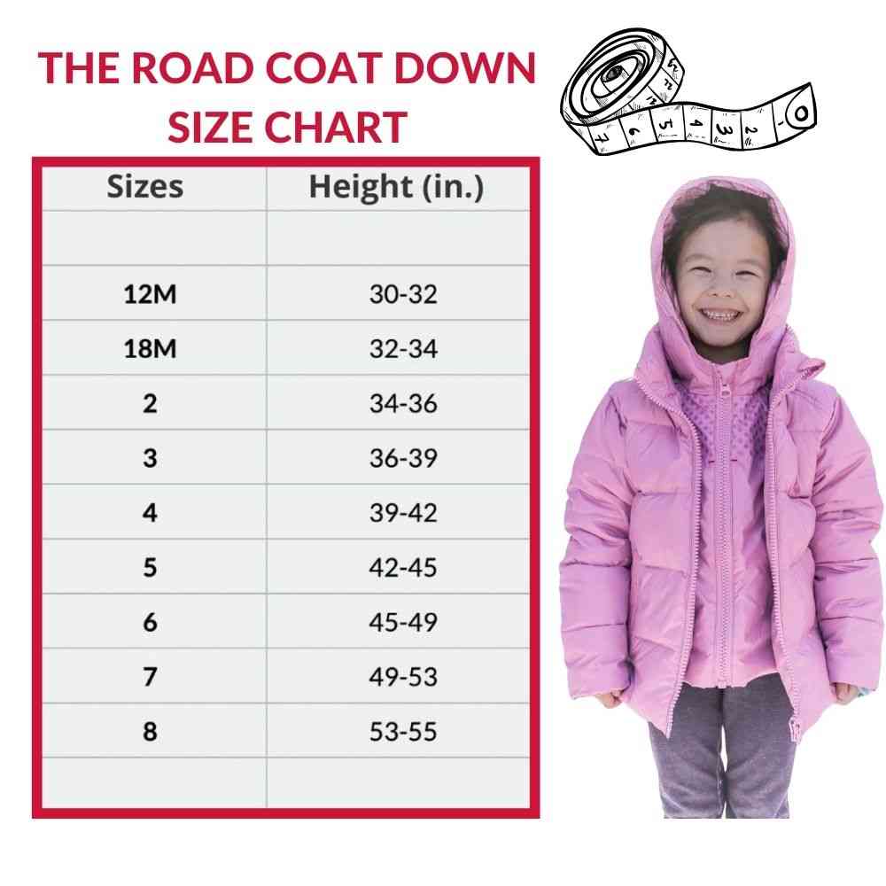 Car Seat Coat | The Road Coat Down - Lilac