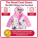 Car Seat Coat | The Road Coat Down - Floral Print