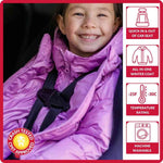 Car Seat Coat | The Road Coat Down - Lilac