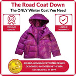 Car Seat Coat | The Road Coat Down - Plum