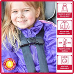 Car Seat Coat | The Road Coat Down - Unicorn Print