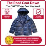 Car Seat Coat | The Road Coat Down - Navy