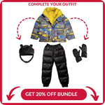 Car Seat Coat | The Road Coat Vegan - Construction Print