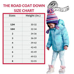 Car Seat Coat | The Road Coat Down - Aqua