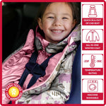 Car Seat Coat | The Road Coat Down - Safari Print